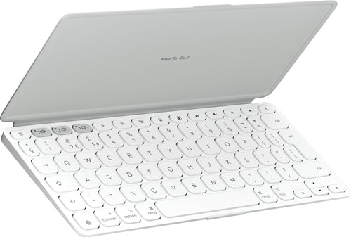 Logitech Keys-To-Go 2 keyboard Universal Bluetooth QWERTY UK English White Logitech Keys-To-Go 2 keyboard Universal Bluetooth QWERTY UK English White